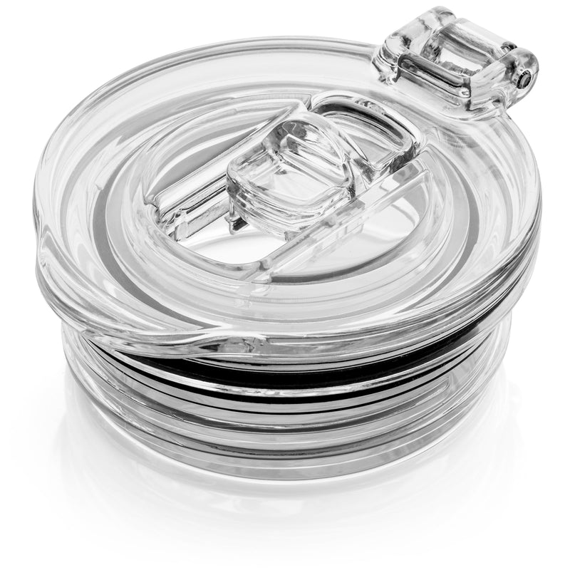 Champagne Flute Straw Lids | (Black, Purple and Clear) - Ready Daily Grip