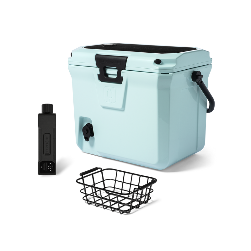 Br Tank 20-Quart Grab + Go Cooler Bundle | Blue Agave - Easy Table Carry