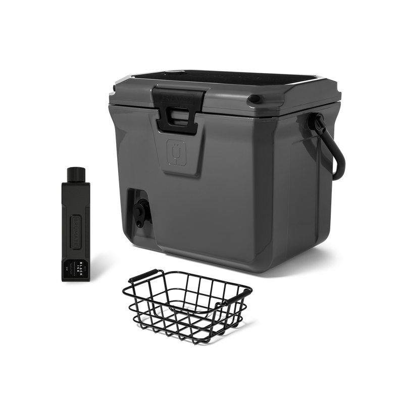 Br Tank 20-Quart Grab + Go Cooler Bundle | Charcoal - Classic Outdoor Choice