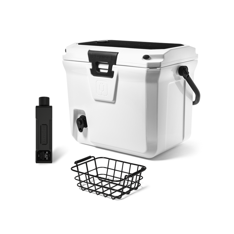 Br Tank 20-Quart Grab + Go Cooler Bundle | Ice White - Home Party Set