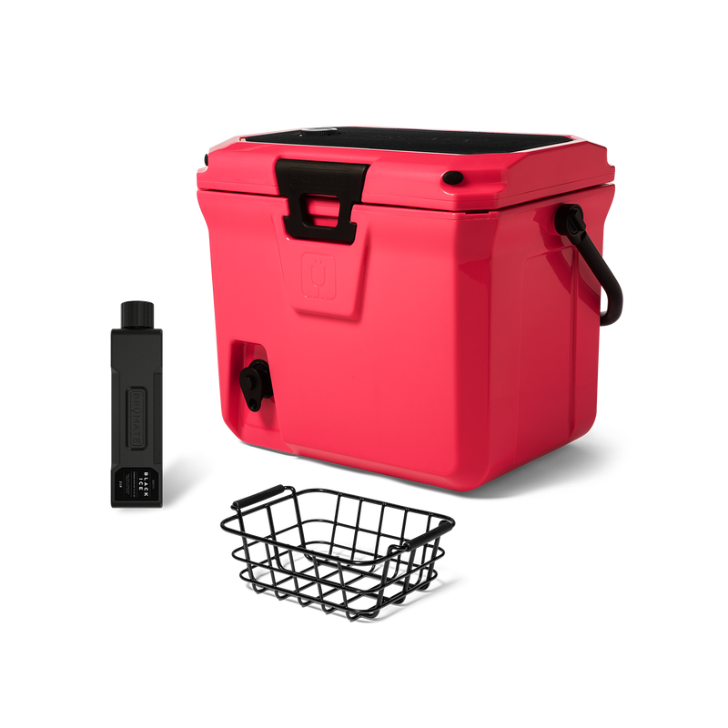 Br Tank 20-Quart Grab + Go Cooler Bundle | Neon Pink - Classic Pair