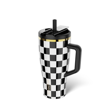 Era Flip 30oz | Black & White Checker - Clean Studio Refresh