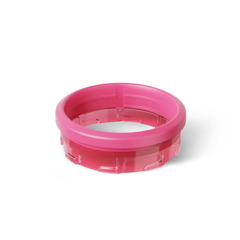 Hopsulator Trio OctaLock Gasket | Neon Pink - Patio Tailgate Grip
