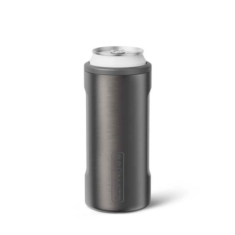 Hopsulator Slim | Black Stainless | 12oz Slim Cans - Road Weekend Carry