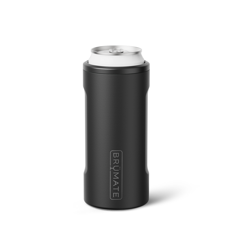 Hopsulator Slim | Matte Black | 12oz Slim Cans - Daily Party Cooler