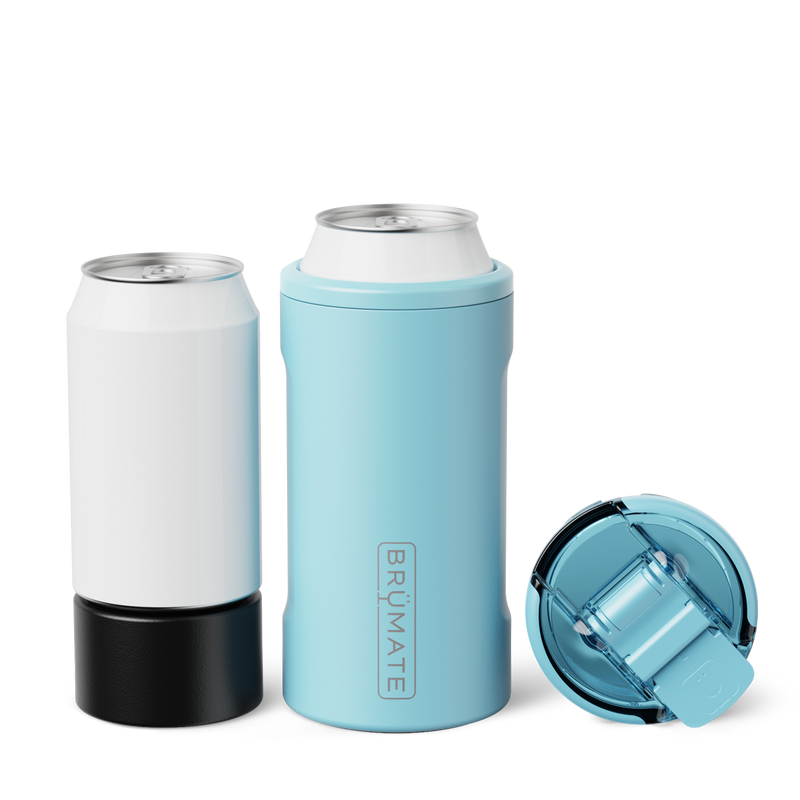 Hopsulator Trio | Glacier | 12/16oz Standard Cans - Modern Patio Fit