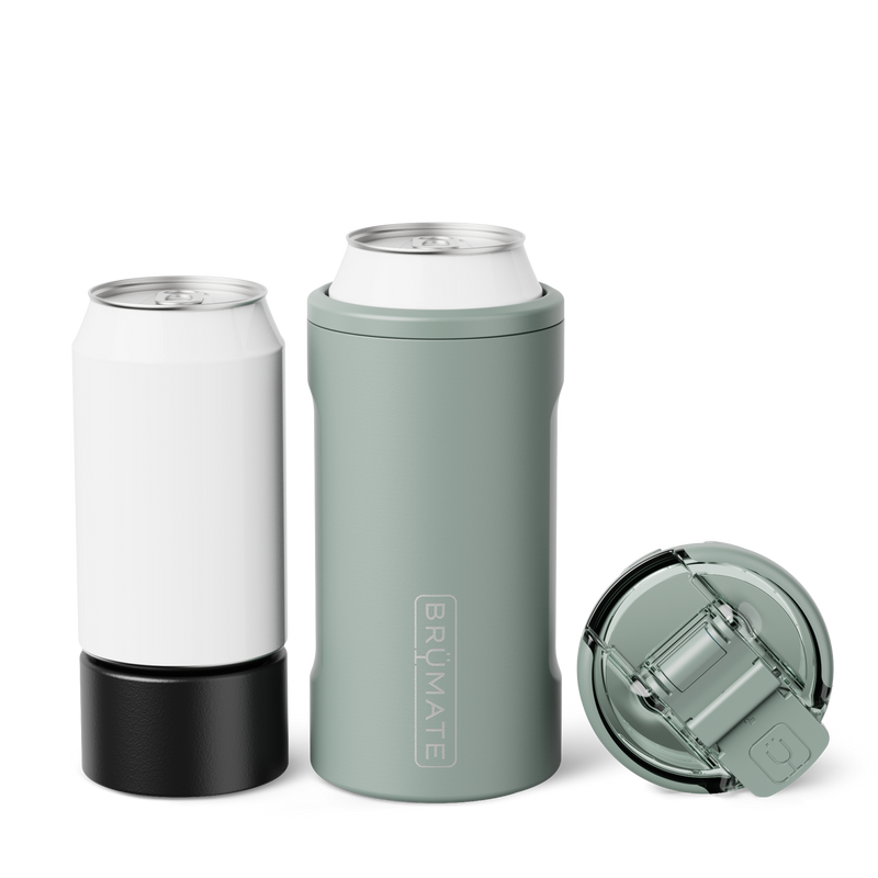 Hopsulator Trio | Sage | 12/16oz Standard Cans - Beach Hold