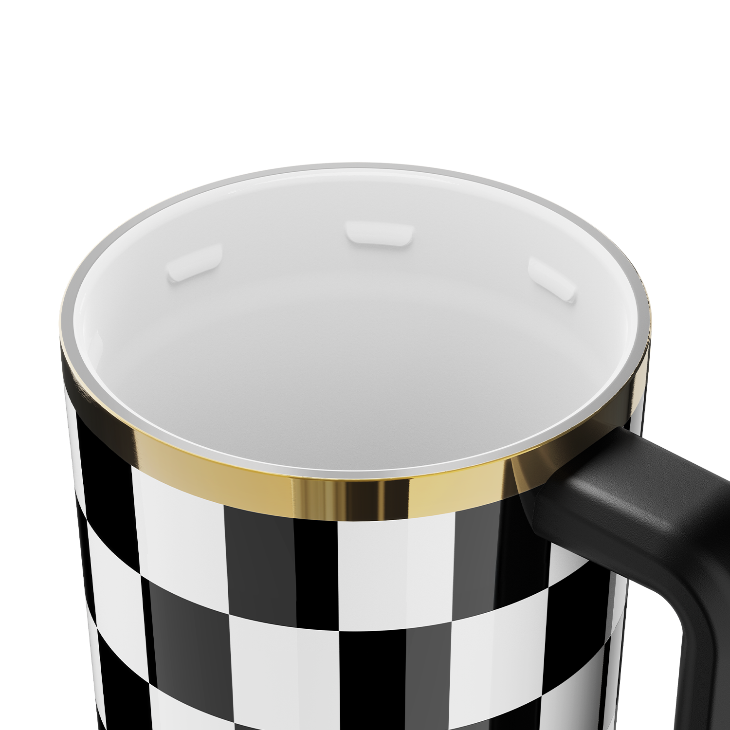 Muv 15oz | Black & White Checker