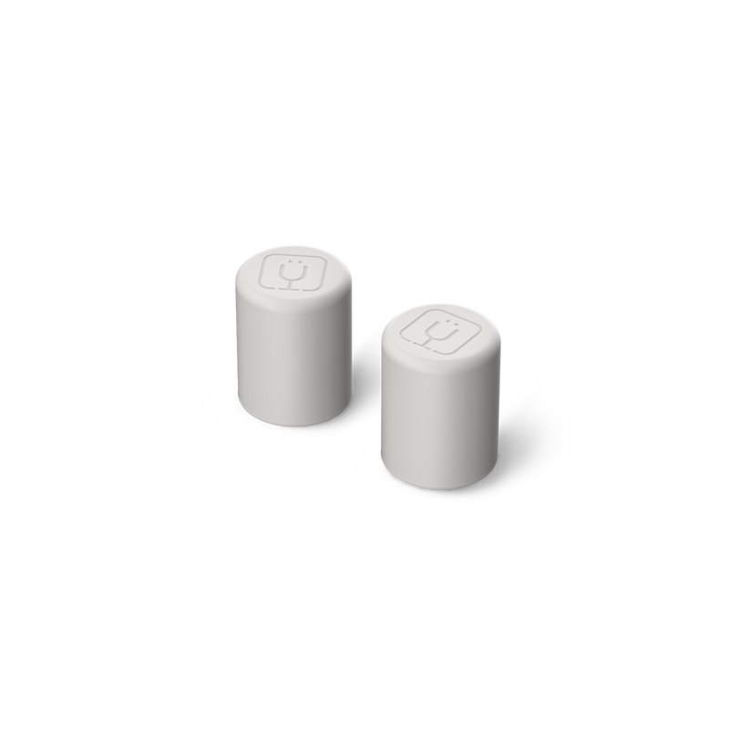 Magnetic Straw Cover | Dune | 2-Pack - Fresh Storage Use