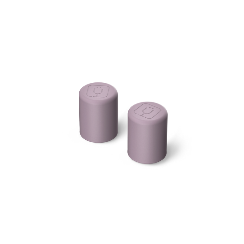 Magnetic Straw Cover | Lilac Dusk | 2-Pack - Premium Desk Swap