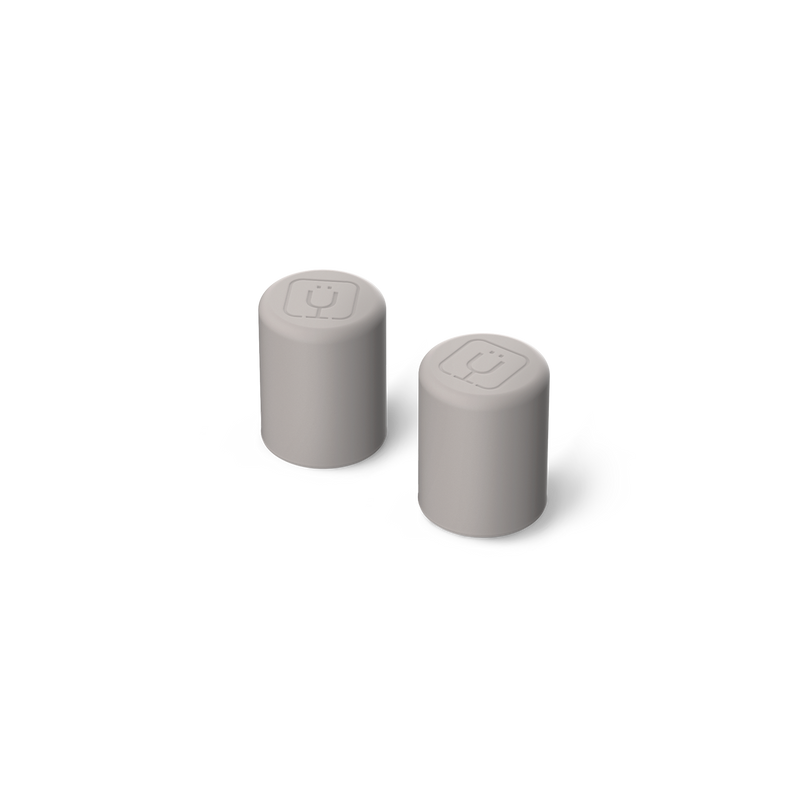 Magnetic Straw Cover | Mocha | 2-Pack - Lite Daily Guard