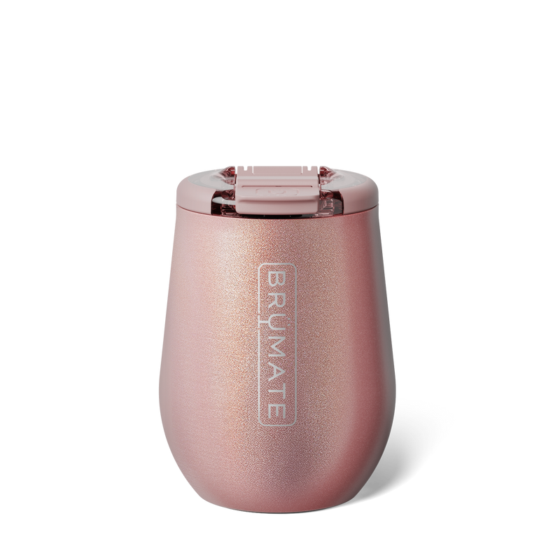 Uncork'd | Glitter Rose Gold | 14oz - Sunset Sip