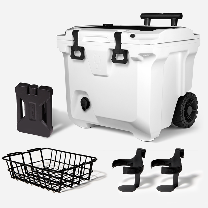 Br Tank 35-Quart Ultimate Day Trip Cooler Bundle | Ice White - Day Trip Pack