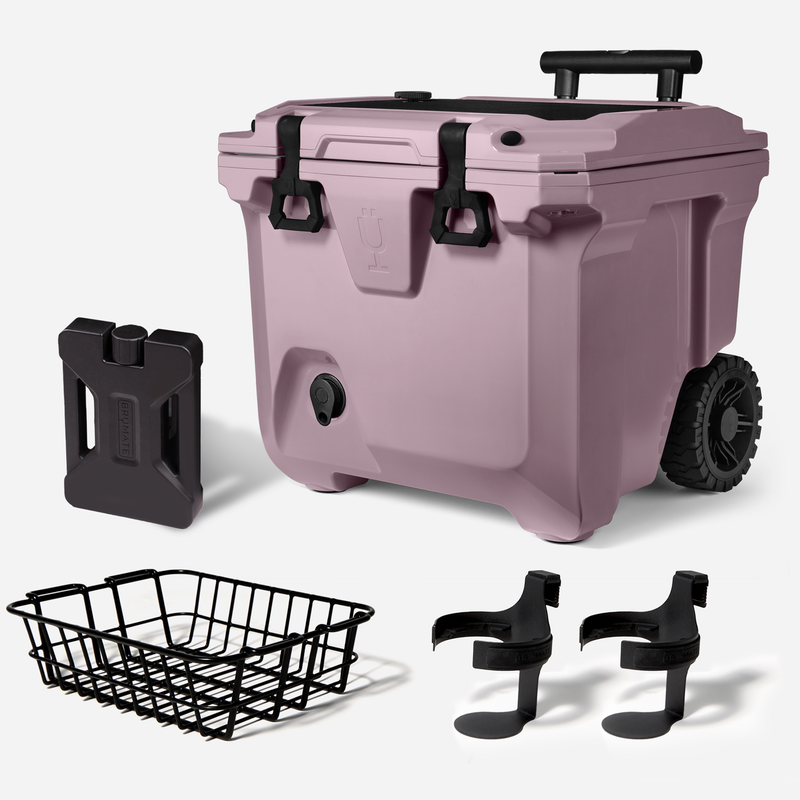 Br Tank 35-Quart Ultimate Day Trip Cooler Bundle | Lilac Dusk - Outdoor Pair