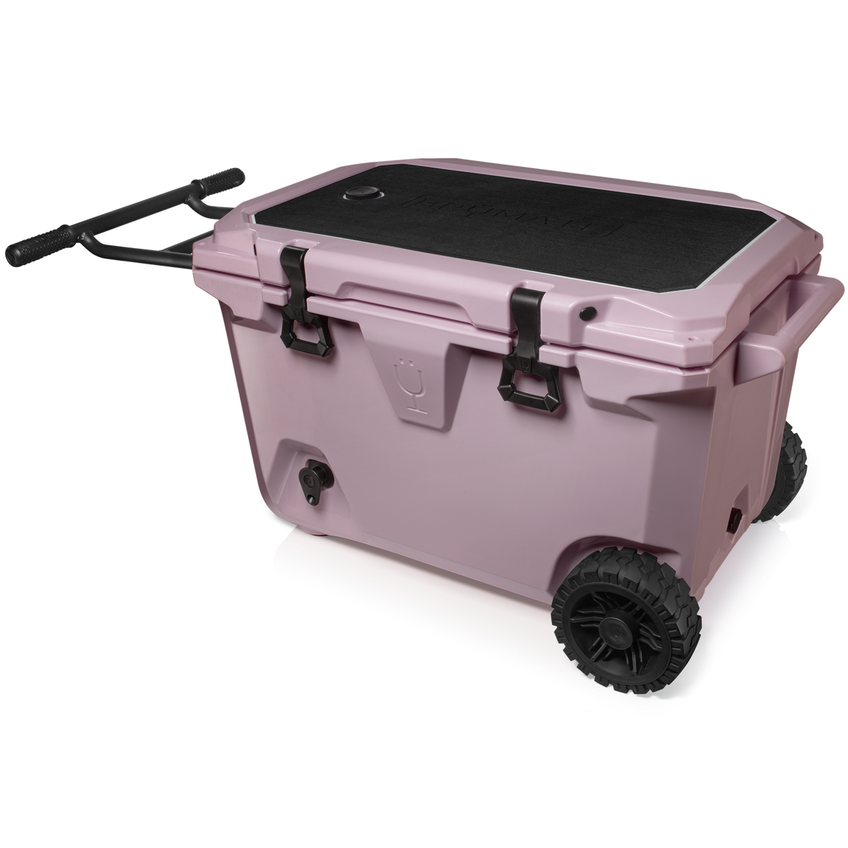 Br Tank 55-Quart Rolling Cooler