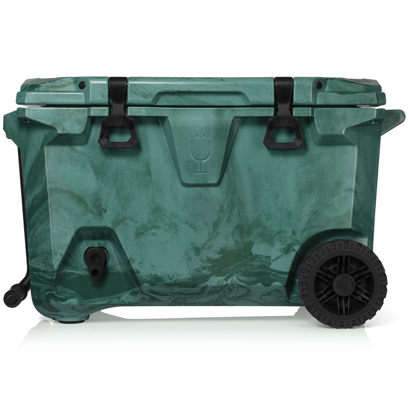 Br Tank 55-Quart Rolling Cooler | Alpine Swirl - Beach Picnic Haul