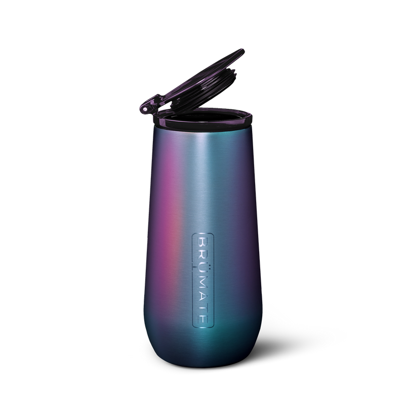 Champagne Flute | Dark Aura | 12oz - Clean Table Pour