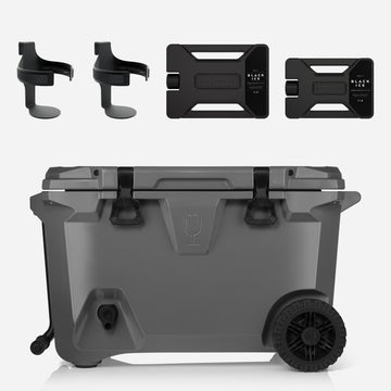 Br Tank 55-Quart Double Drink Holder Cooler Bundle
