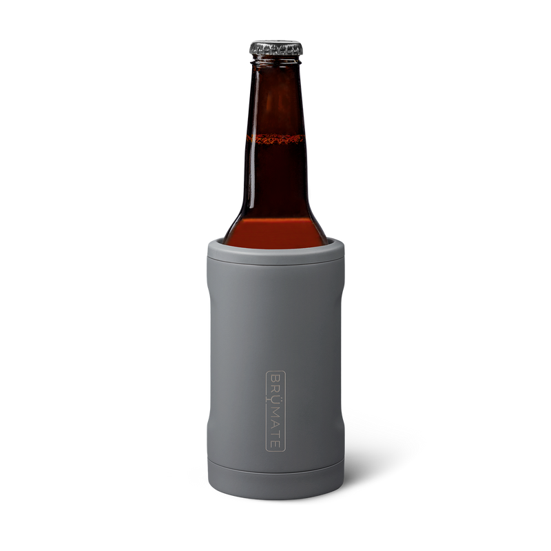 Hopsulator Bott'l | Matte Gray | 12oz Bottles - Essential Party Carry